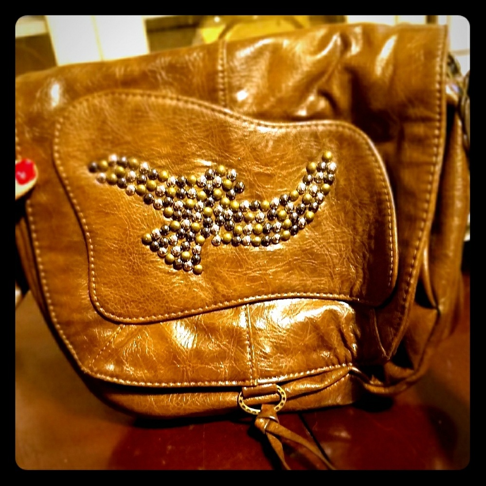 Free Bird By The Saks Leather Purse